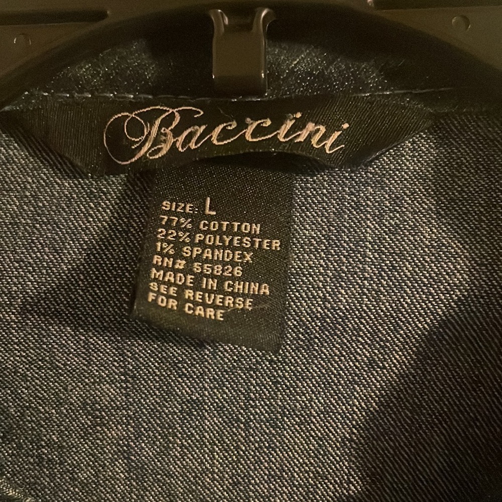 Baccini Jacket Rhinestone - Picture 3 of 3